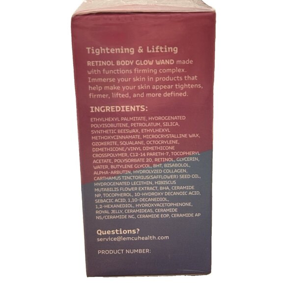 Retinol Body Glow Wand Advanced Tighten Lift Firm Treatment Skincare *Past Date* - Picture 3 of 5